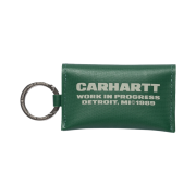 Carhartt WIP Link Script Keychain Chervil Beryl