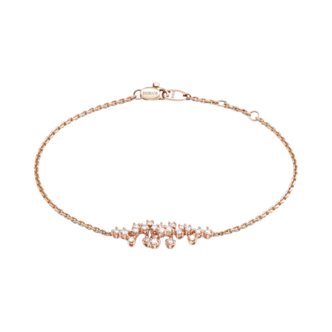 다미아니 미모사 다이아몬드 브레이슬릿 핑크 골드(Damiani Mimosa Diamonds Bracelet Pink Gold)