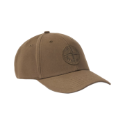 Stone Island 99661 Cotton Rep 6-Panel Cap Military Green - 24FW