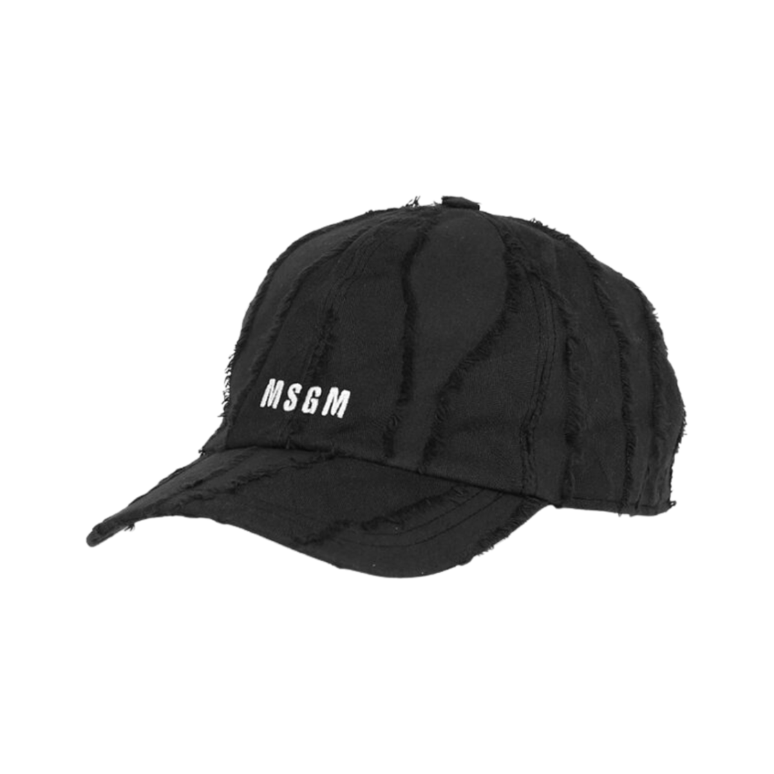 엠에스지엠 자수 로고 베이스볼 캡 블랙(MSGM Embroidered Logo Baseball Cap Black)