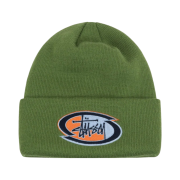 Stussy Patch Cuff Beanie Green