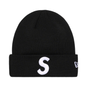 Supreme New Era S Logo Beanie Black - 23FW