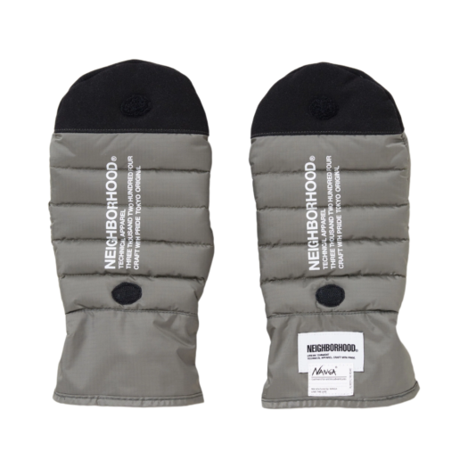 NEIGHBORHOOD × NANGA DOWN GLOVES 네이버후드 x 난가 다운 글러브 블랙 | Neighborhood | KREAM