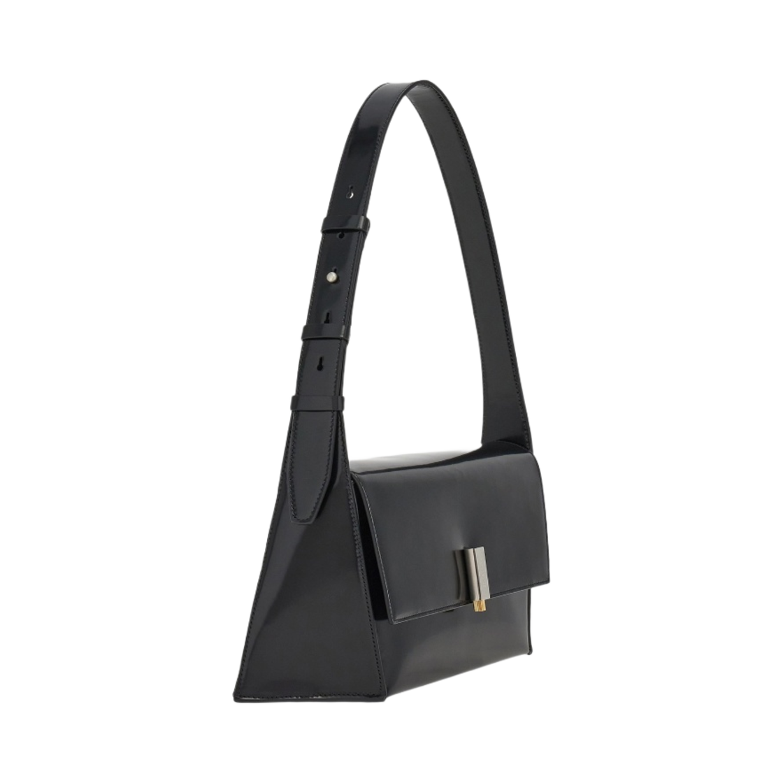 페라가모 지오메트릭 숄더백 블랙(Ferragamo Geometric Shoulder Bag Black) - 2