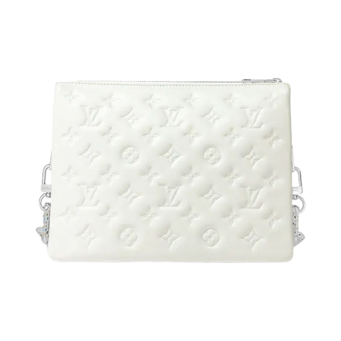 루이비통 x 야요이 쿠사마 쿠상 PM 화이트(Louis Vuitton x YK Coussin PM White) - 3