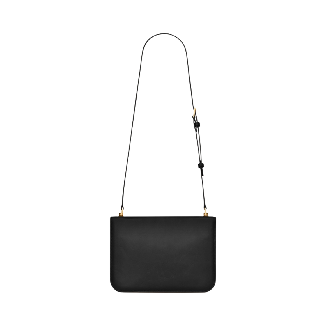 생로랑 박스 레더 르 까레 사첼백 블랙(Saint Laurent Le Carre Satchel in Box Leather Black) - 4