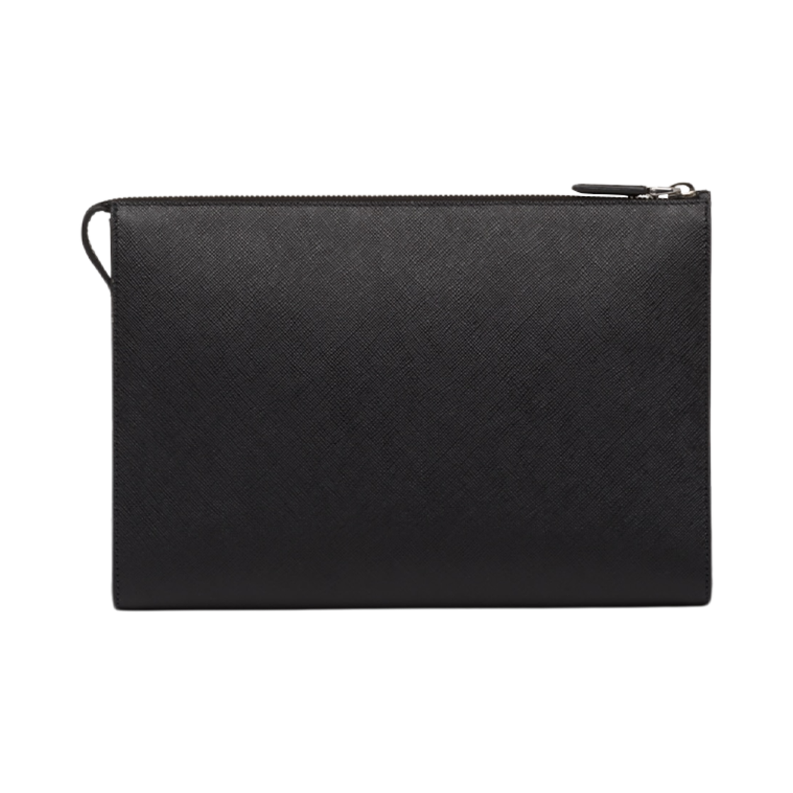 프라다 사피아노 레더  파우치 블랙(Prada Saffiano Leather Pouch Black) - 2