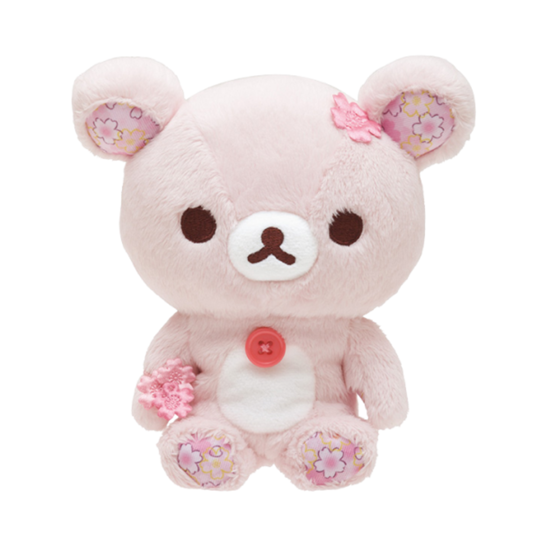 RLK11965 San-X Korilakkuma Sakura Sitting Stuffed Toys Plush Korilakkuma
