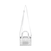 Matin Kim Two Way Mini Padding Tote Bag Silver