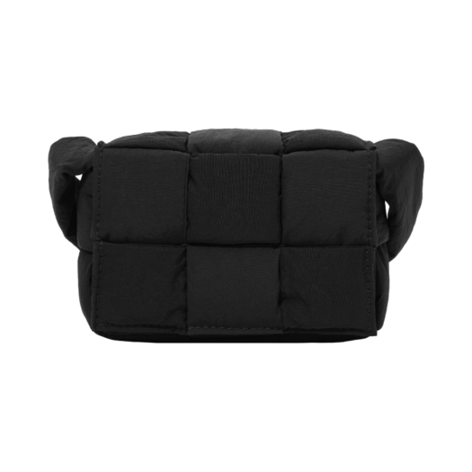 691018VBO818803/749877VBO818803 Bottega Veneta Mini Padded Tech Cassette Black
