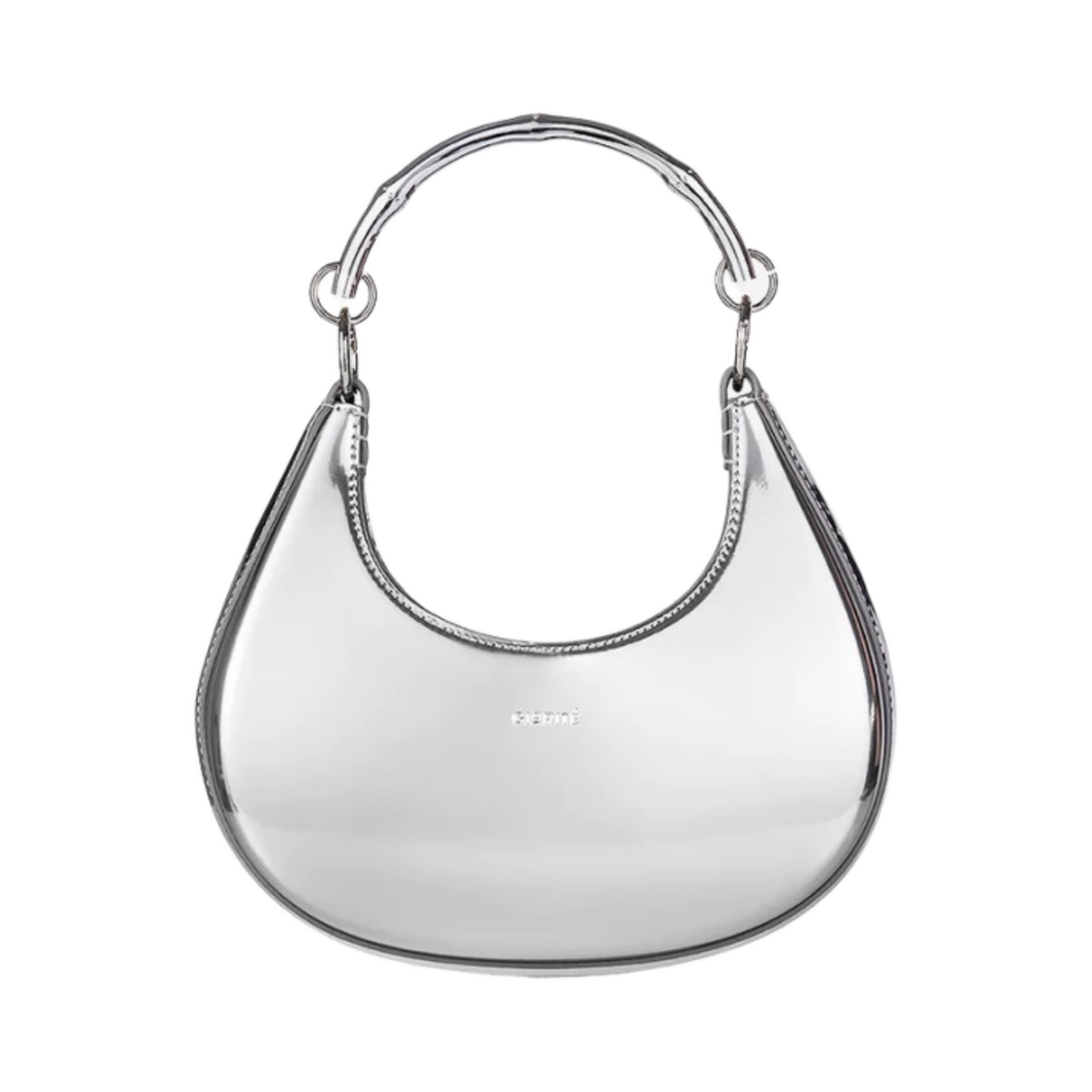 지아리테 루나 핸드백 메탈릭 실버