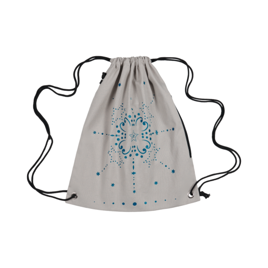 Nff428 Nff Dotline String Bag Grey