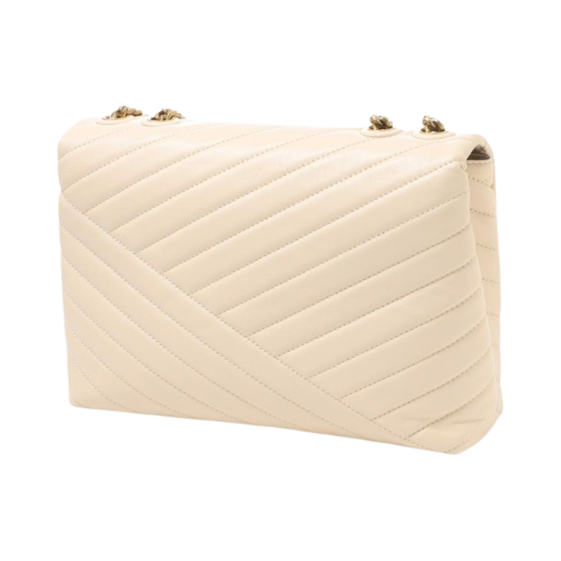토리버치 키라 쉐브론 컨버터블 숄더백 뉴 크림(Tory Burch Kira Chevron Convertible Shoulder Bag New Cream) - 3