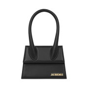 Jacquemus Le Chiquito Moyen Leather Handbag Black