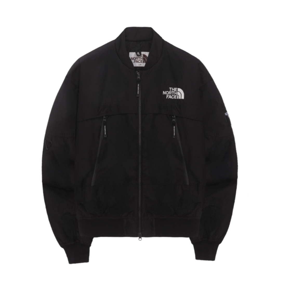 NJ3NQ54J The North Face White Label Heritage Eco Heat Bomber Black