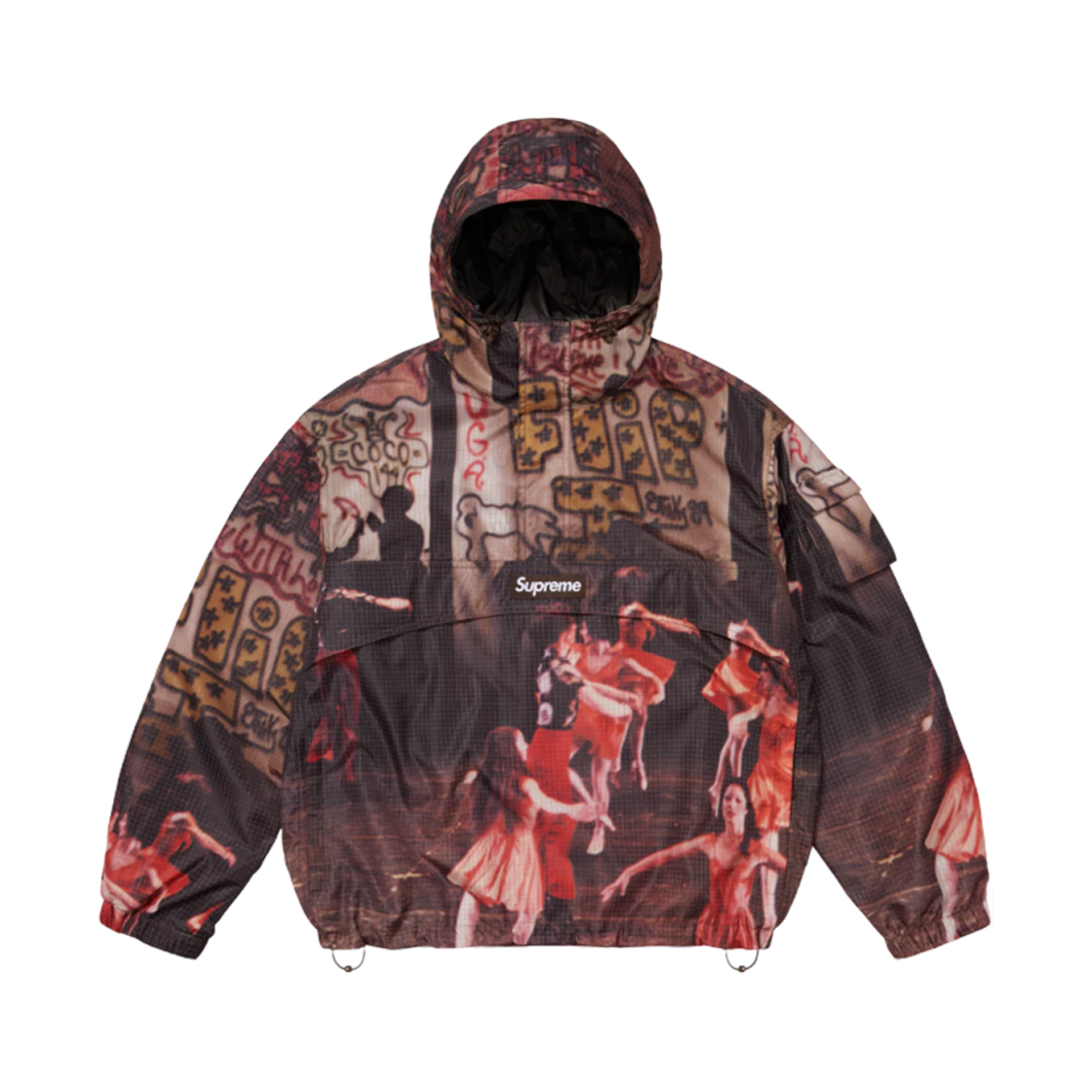 슈프림 리플렉티브 립스탑 아노락 멀티컬러 - 25SS