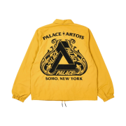 Palace x Stella Artois Coach Jacket Gold - 21FW