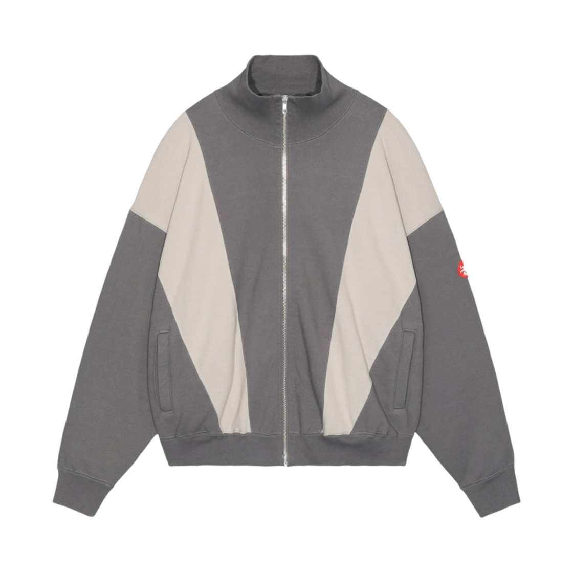 카브엠트 슬래시 컷 집 스웨트 차콜 - 23FW