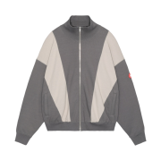 Cav Empt Slash Cut Zip Sweat Charcoal - 23FW