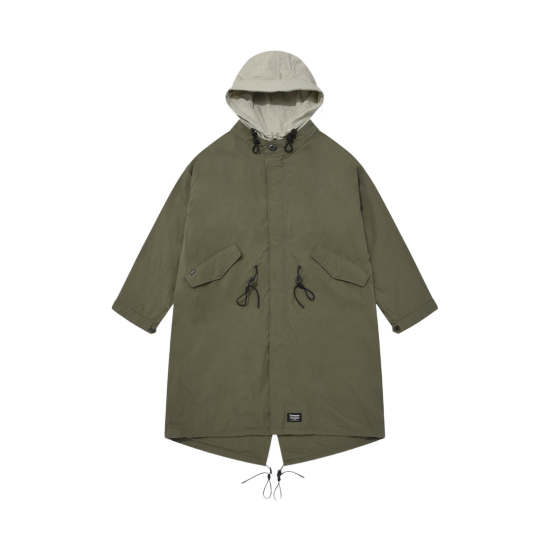 커버낫 디태쳐블 후디 롱 M-51 자켓 카키(Covernat Detachable Hoodie Long M-51 Jacket Khaki)