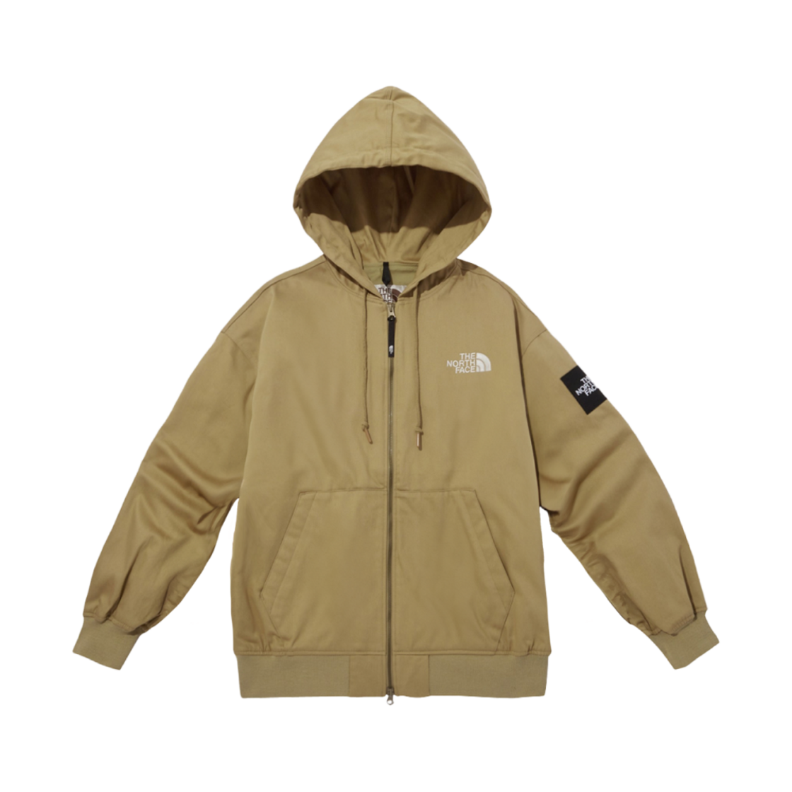 NJ3BP04K The North Face White Label Vilan Cotton Jacket Dark Beige