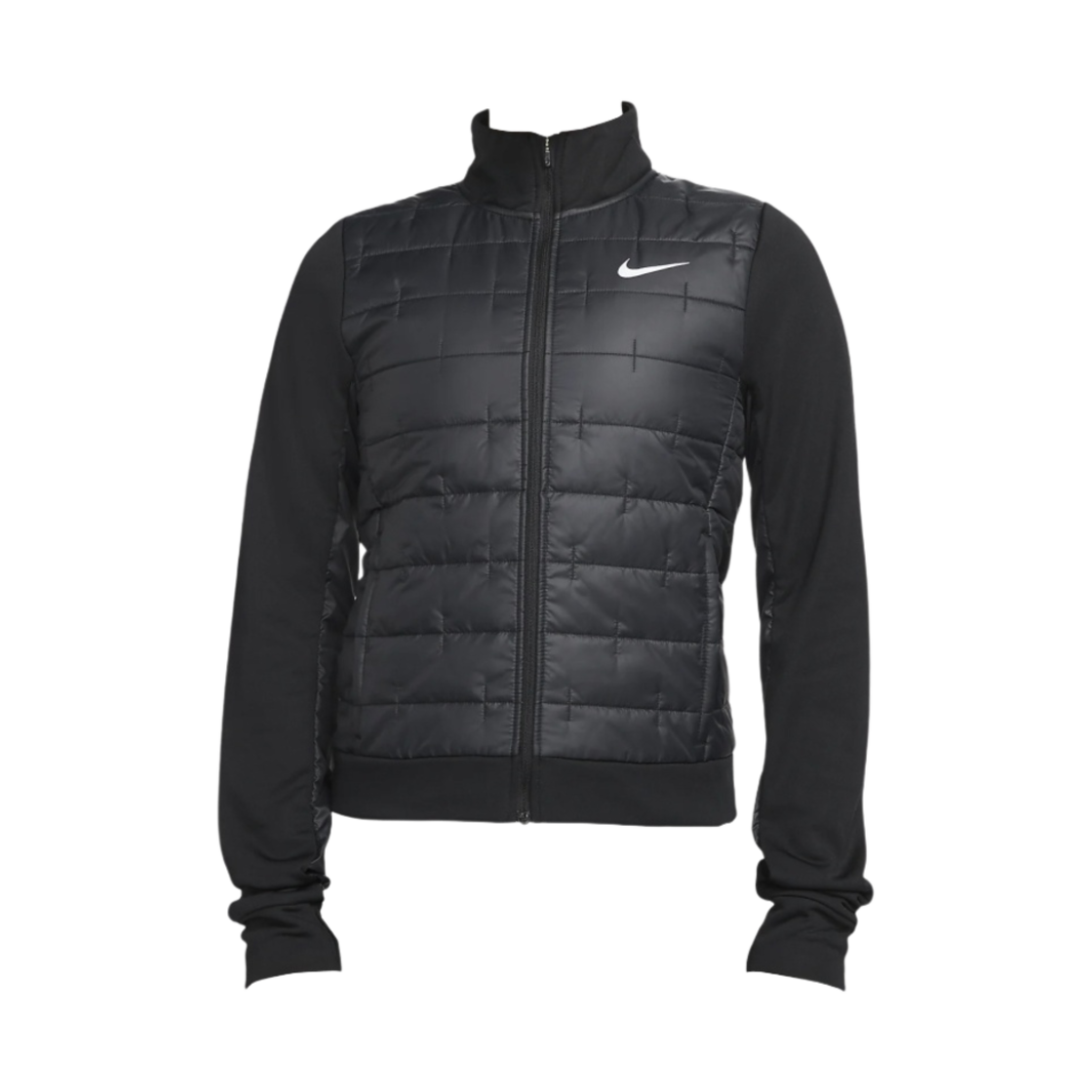 (W) 나이키 써마핏 시네틱 필 자켓 블랙 - 아시아((W) Nike Therma-Fit Synthetic Fill Jacket Black - Asia)