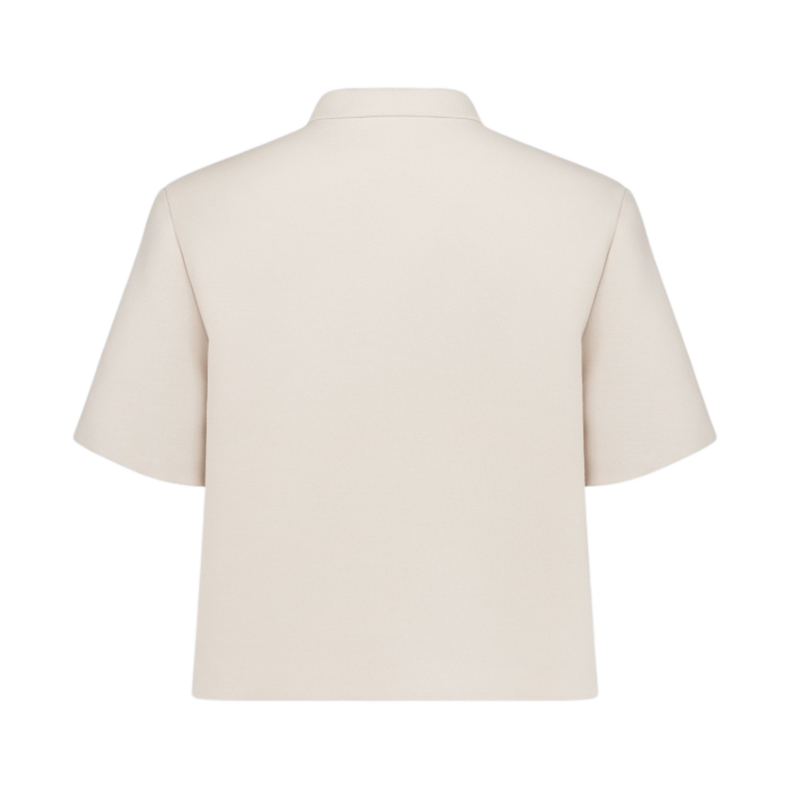 (W) 디올 숏슬리브 자켓 울 실크 화이트((W) Dior Short Sleeved Jacket Wool and Silk White) - 2