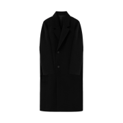 Wooyoungmi Cashmere Blend Handmade Coat Black - 24FW