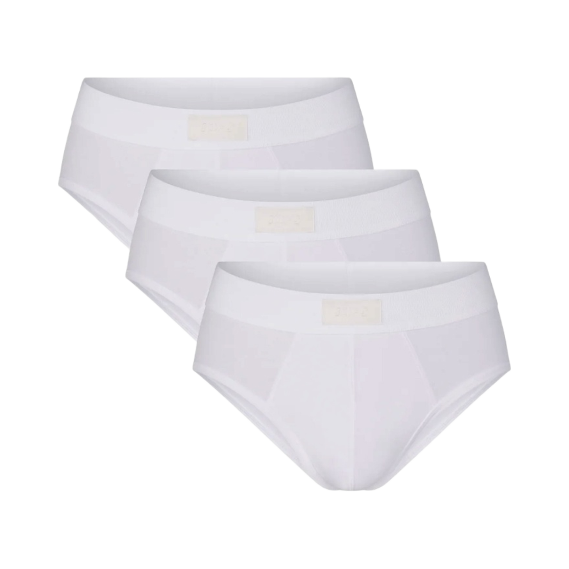 스킴스 코튼 브리프 3팩 초크(Skims Cotton Brief 3-Pack Chalk)
