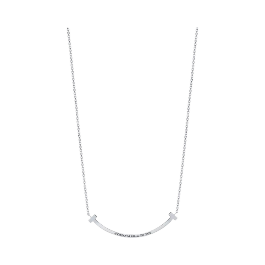 티파니 앤 코 T 스마일 펜던트 화이트 골드(Tiffany & Co. T Smile Pendant White Gold) - 2