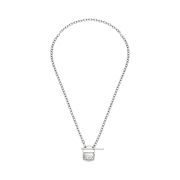 Diesel DX1593040 Stainless Steel Chain Necklace Silver