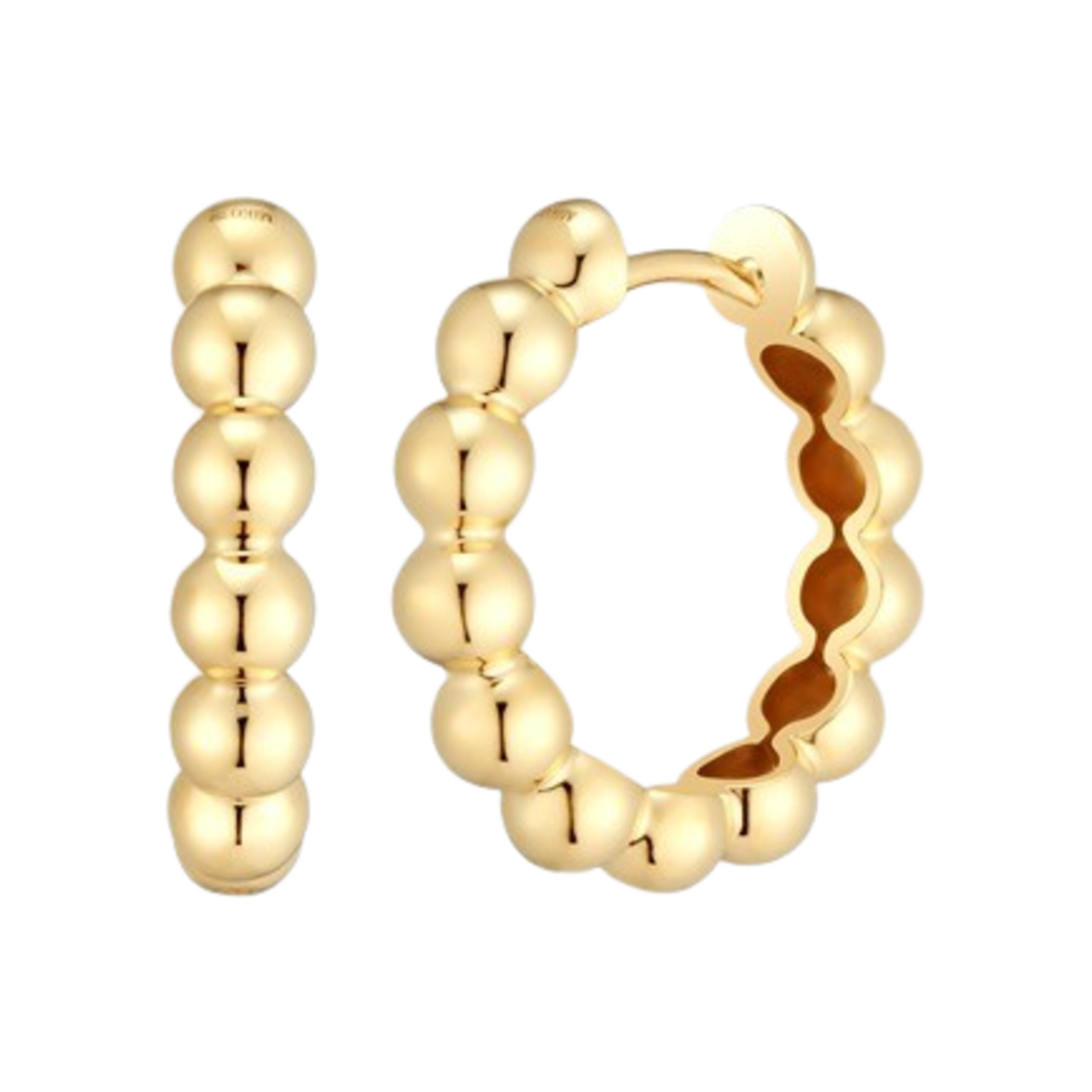 미꼬 우먼 베스티 L 이어링 옐로우 골드(Miko Women Vasty L Earring Yellow Gold)