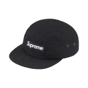 Supreme Waxed Cotton Camp Cap Black - 23FW