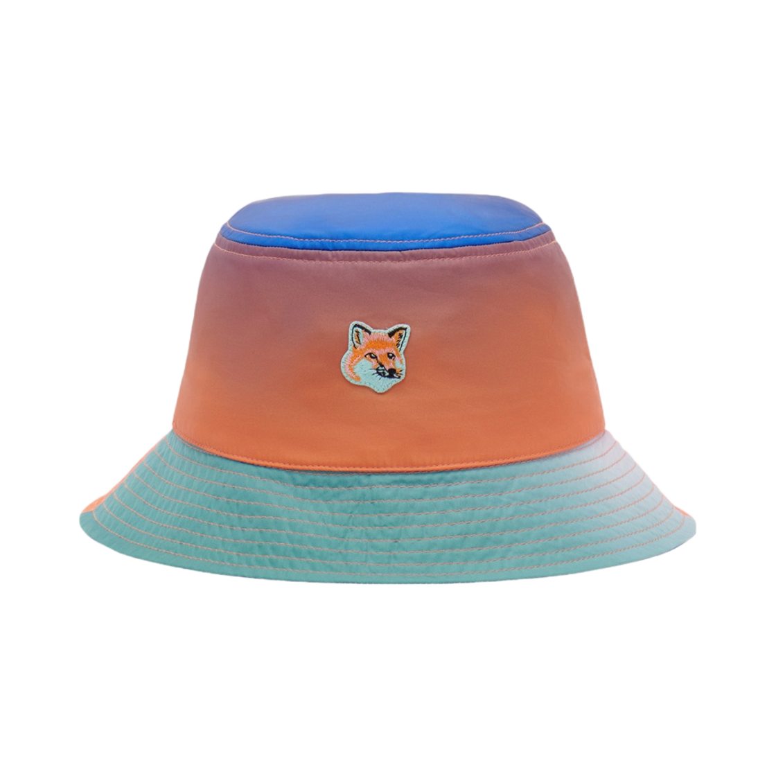 메종 키츠네 바이브런트 폭스 헤드 버킷햇 그라디언트 프린트(Maison Kitsune Vibrant Fox Head Bucket Hat Gradient Print) - 1