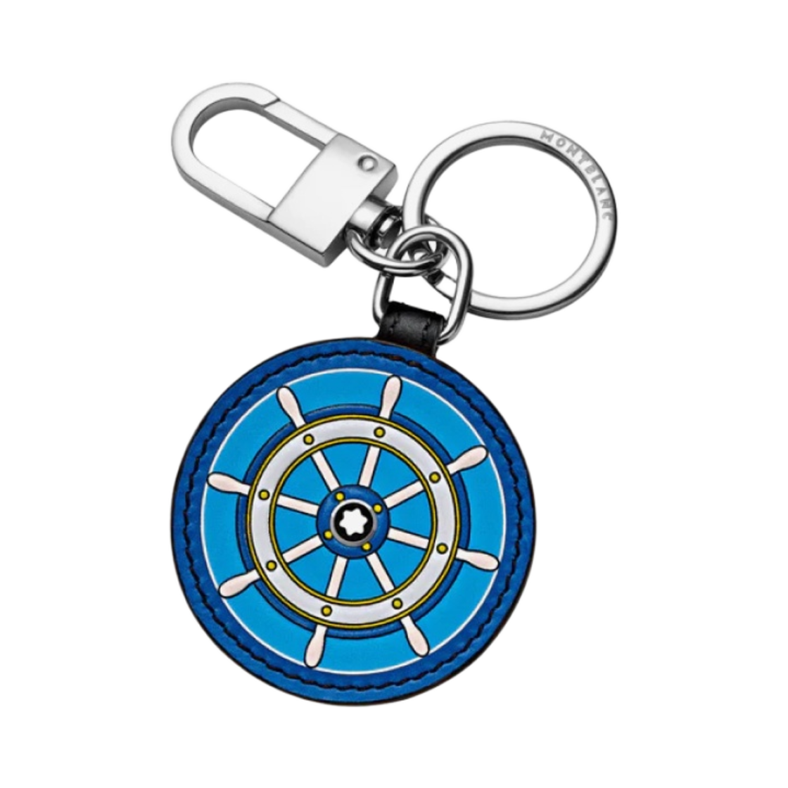 124584 Montblanc Meisterstuck Soft Grain Steering Wheel Key Fob Multicolor