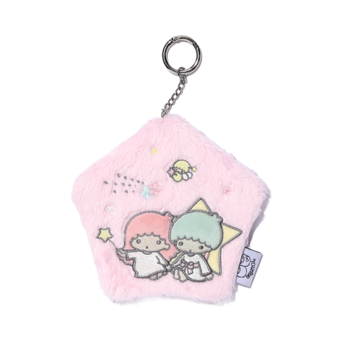 유희 x 리틀트윈스타 파우치 키링 핑크(Youhee x Little Twin Star Pouch Key Ring Pink)