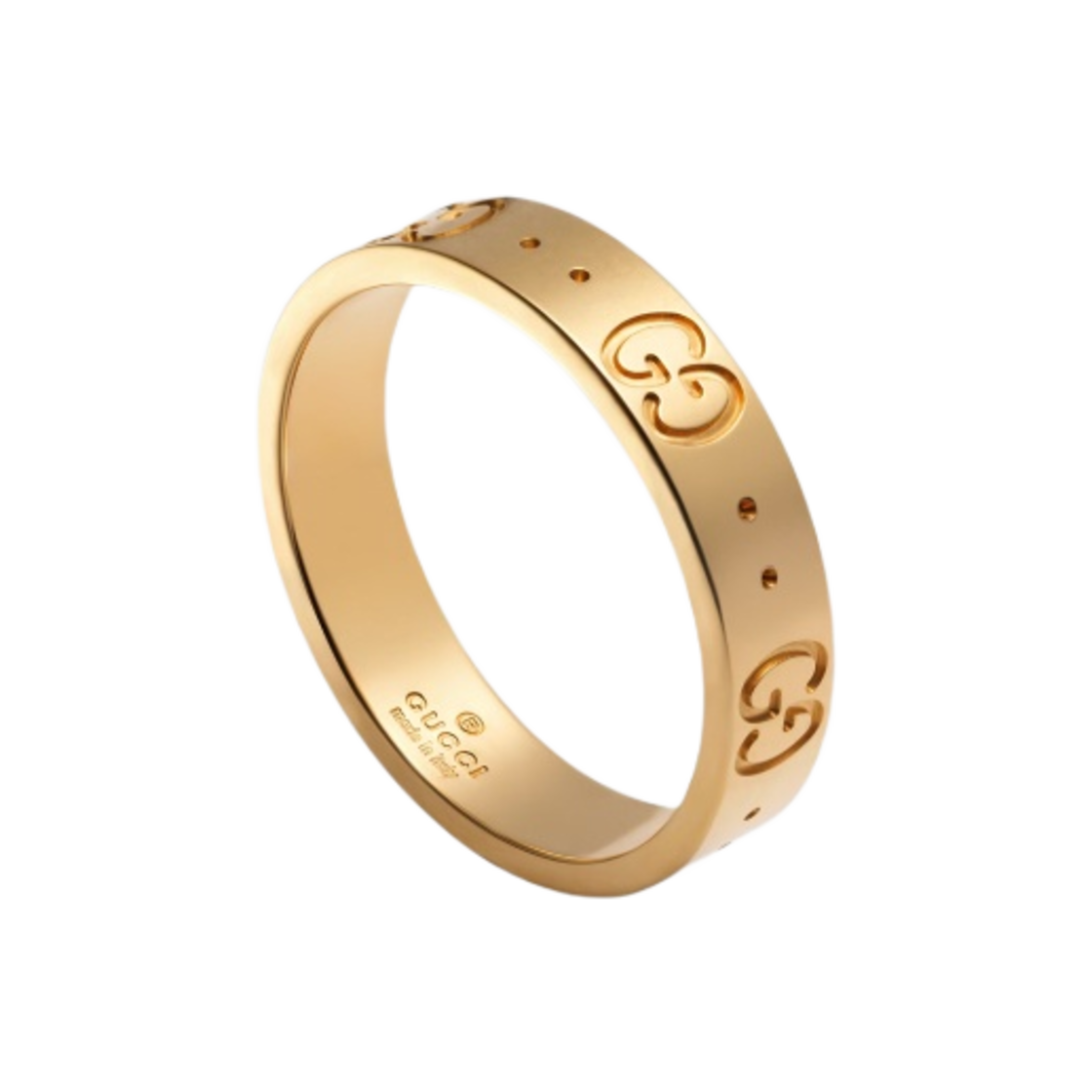 구찌 아이콘 씬 밴드 18K 옐로우 골드(Gucci Icon Thin Band 18K Yellow Gold) - 2