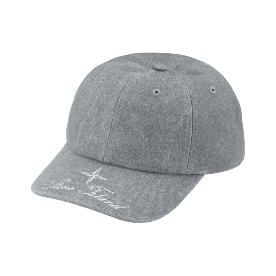슈프림 x 스톤 아일랜드 데님 6-패널 캡 리플렉티브 - 23FW(Supreme x Stone Island Denim 6-Panel Reflective - 23FW)