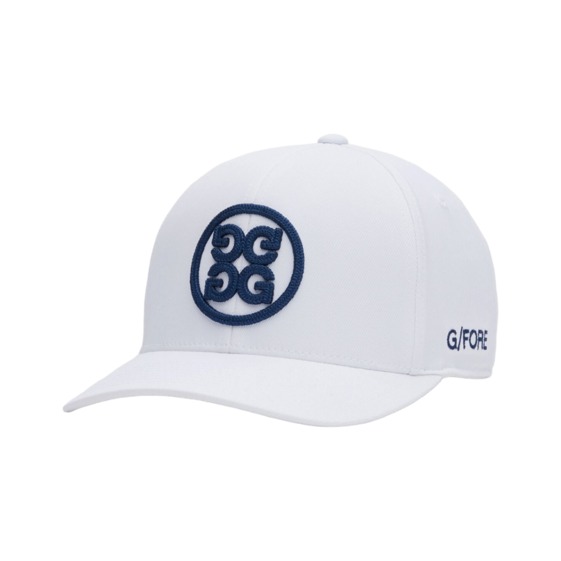 G4AS23H39 G/Fore Circle G's Stretch Twill Snapback Hat Snow