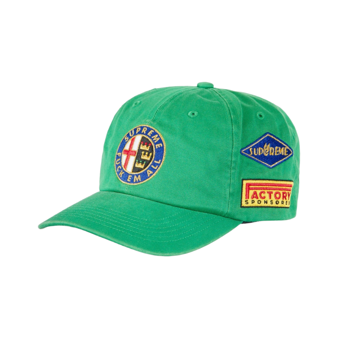 - Supreme Racing 6-Panel Green - 23SS