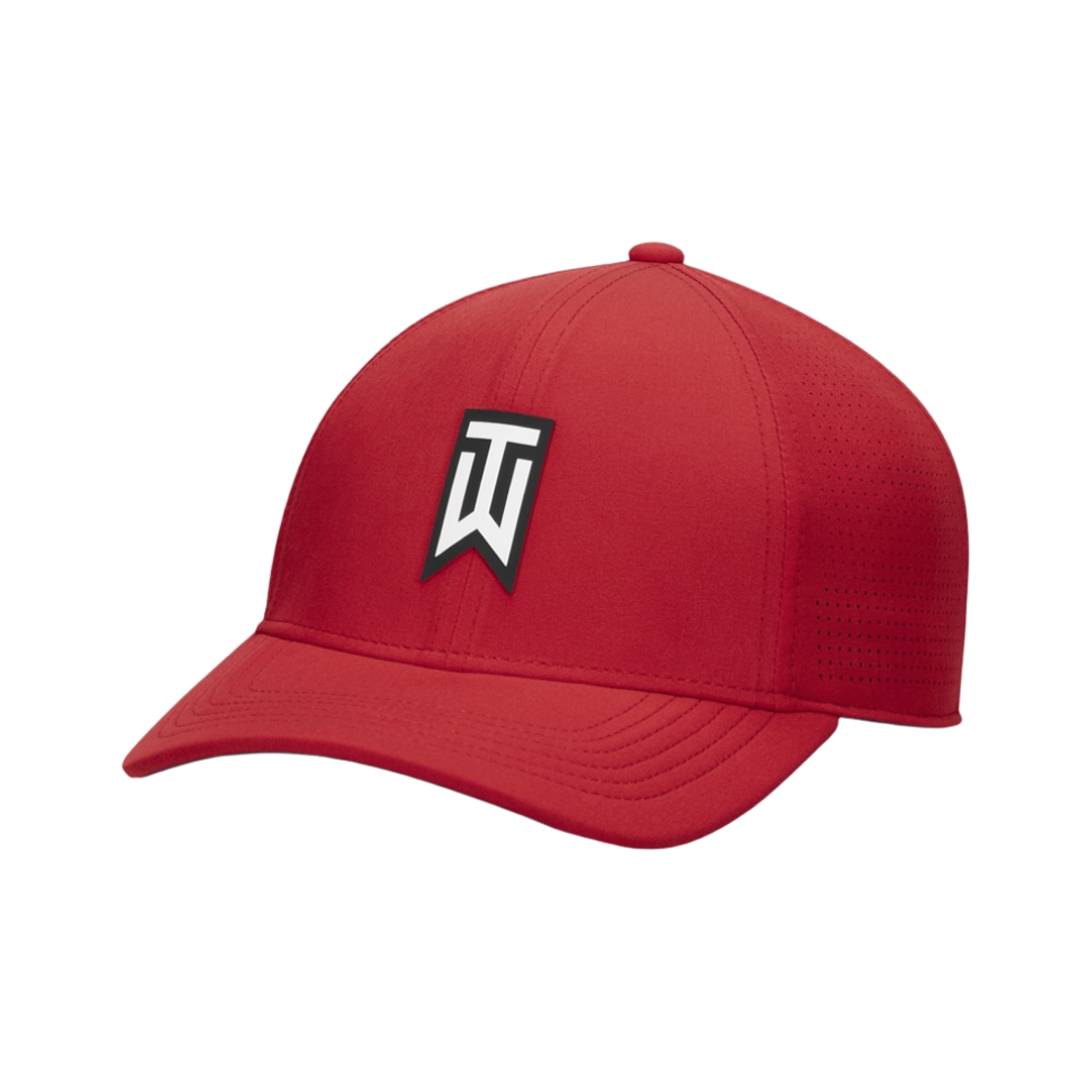 (W) 나이키 드라이핏 타이거 우즈 레거시91 골프 캡 짐 레드((W) Nike Dri-Fit Tiger Woods Legacy91 Golf Cap Gym Red) - 1