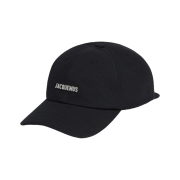 Jacquemus La Casquette Rond Round-Back Baseball Cap Black