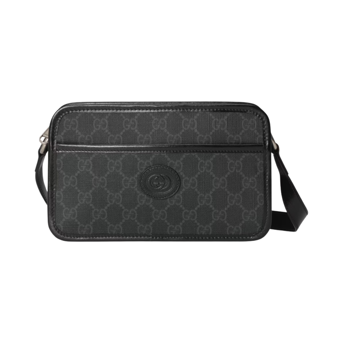 658572-92TCN-1000 Gucci GG Shoulder Bag Black