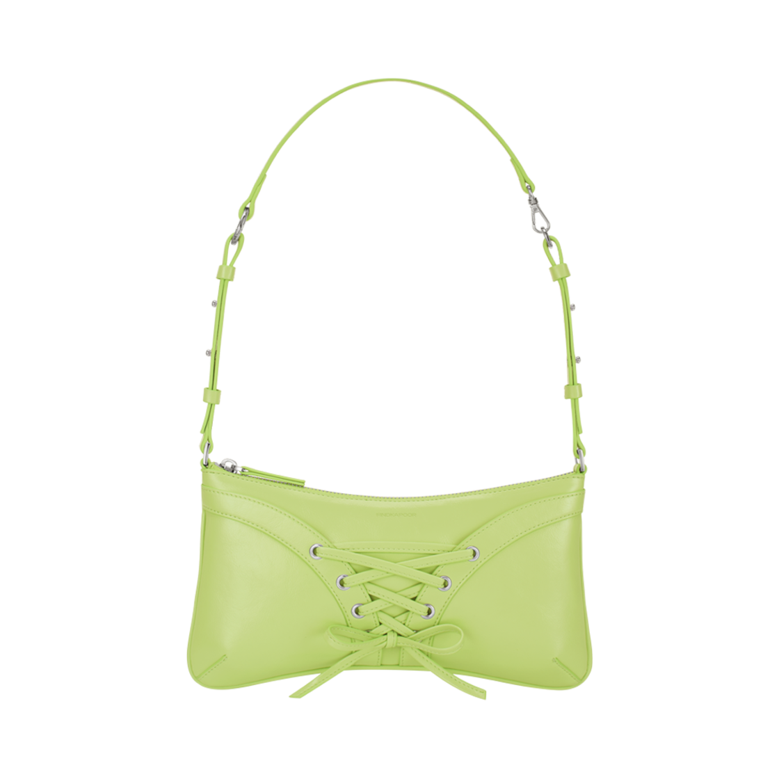 파인드카푸어 리본타이 숄더백 애플그린