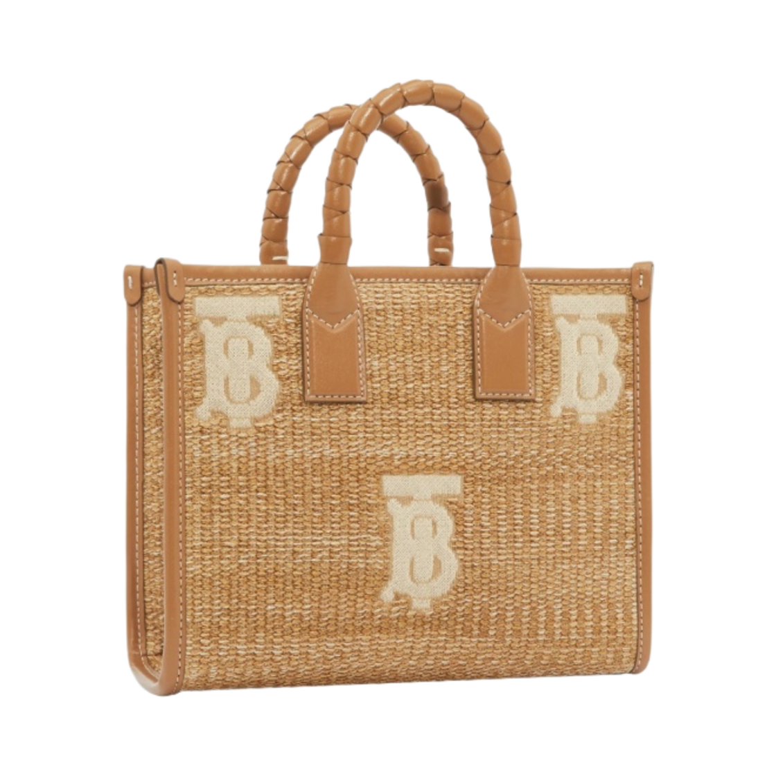 버버리 미니 프레야 토트 내츄럴(Burberry Mini Freya Tote Natural) - 2
