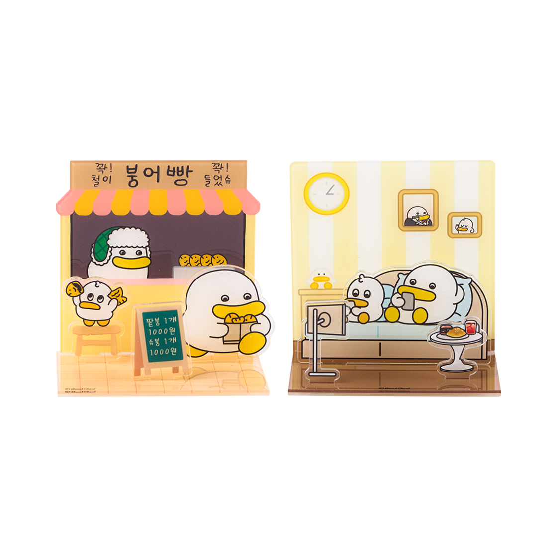 곽철이 굿즈 아크릴 스탠드 2종 택 1(QwakCheol Acrylic Stand 2 Types)