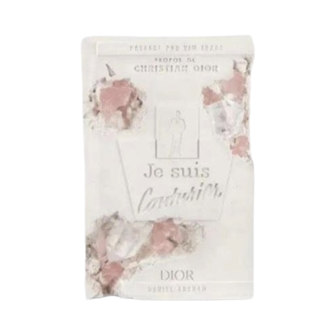 다니엘 아샴 x 디올 퓨처 렐릭 이로디드 북 피규어 (100개 한정)(Daniel Arsham x Dior Future Relic Eroded Book Figure (Edition of 100))