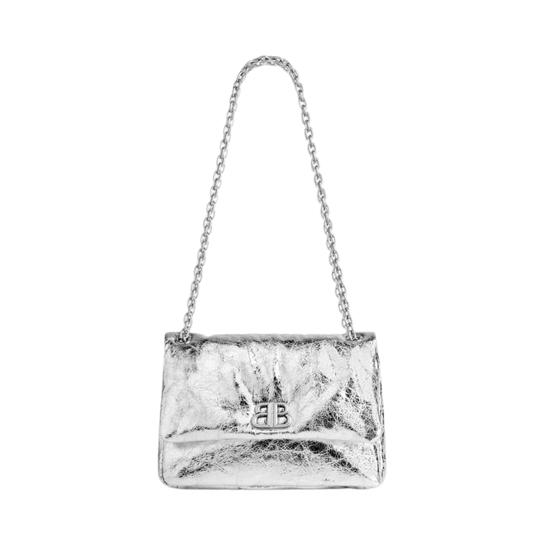BALENCIAGA Monaco ミニ シルバー 발렌시아가 모나코 미니백 메탈라이즈드 실버 | Balenciaga | KREAM