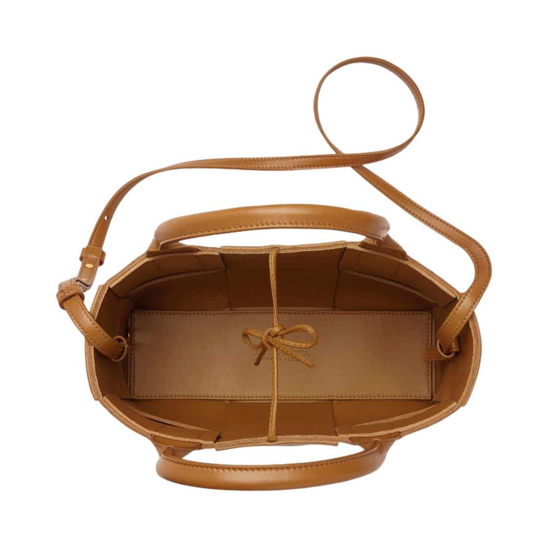 보테가 베네타 미니 아르코 토트백 카멜(Bottega Veneta Mini Arco Tote Bag Camel) - 3