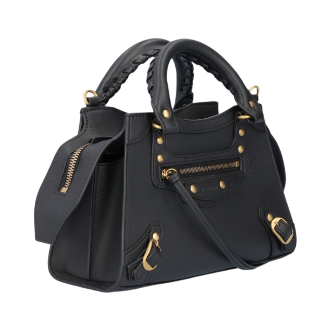 발렌시아가 스무스 카프스킨 네오 클래식 미니 핸드백 블랙(Balenciaga Smooth Calfskin Neo Classic Mini Handbag Black) - 2